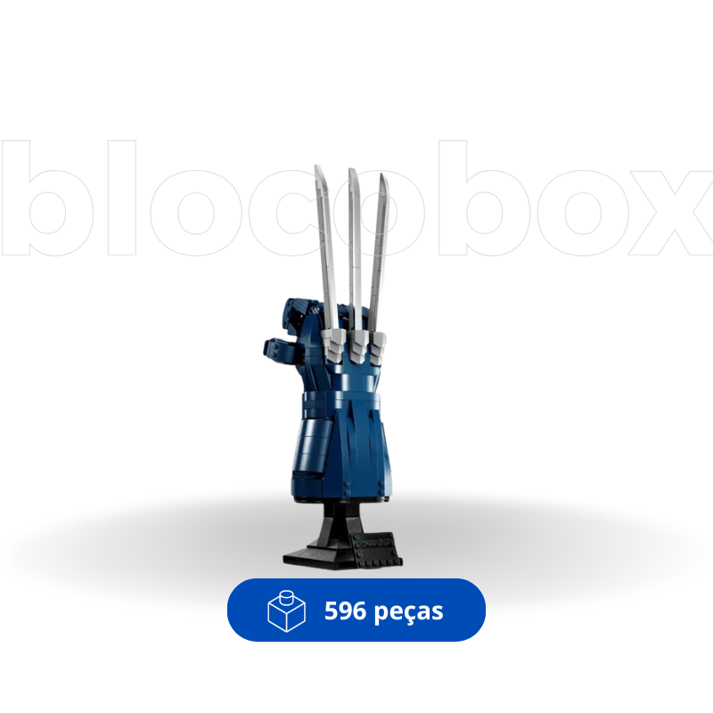 Garras de Adamantium - Wolverine | 596PCS