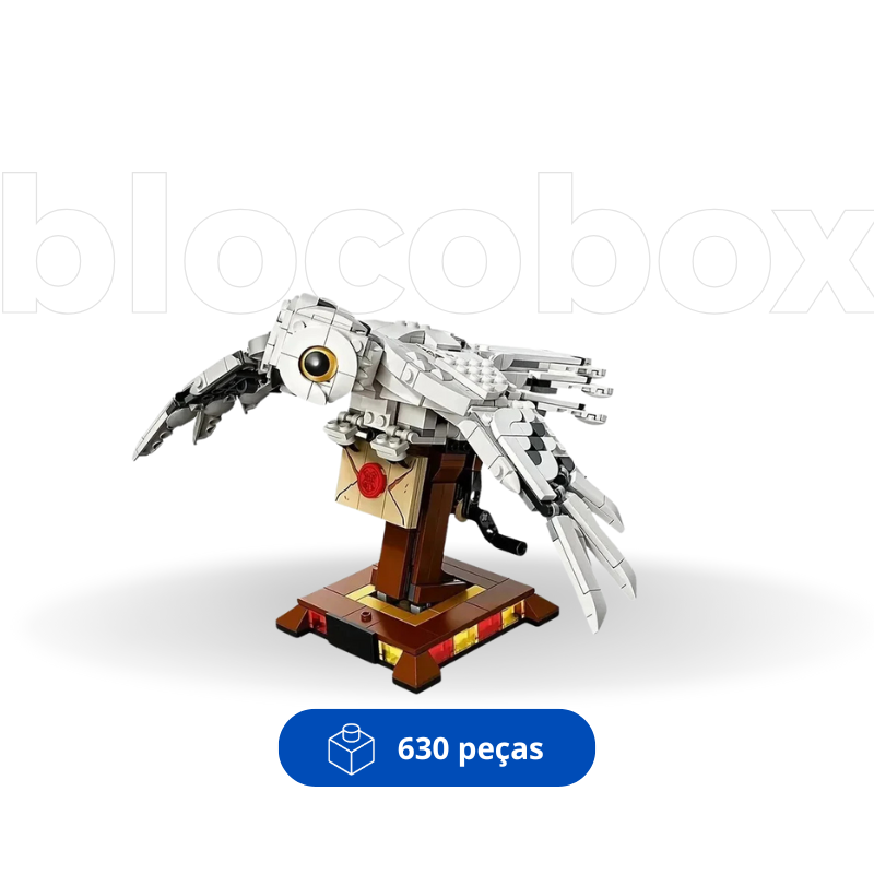 Coruja Edwiges - Harry Potter | 630PCS