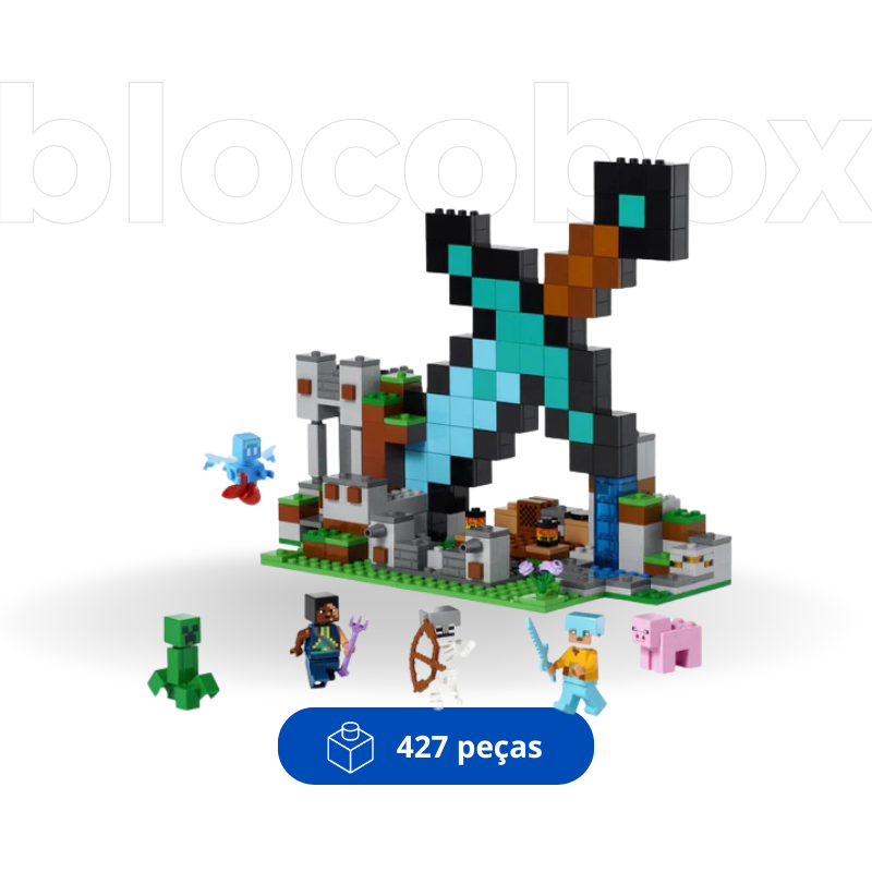 Minecraft - O Posto Avançado da Espada | 427PCS