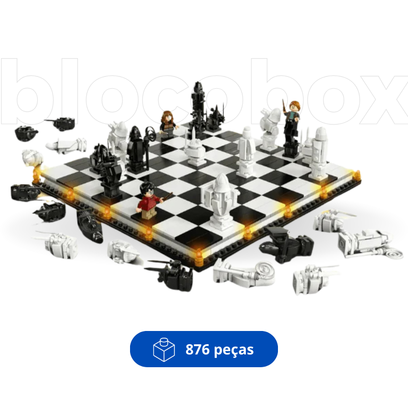 Xadrez Bruxo - Harry Potter | 876PCS