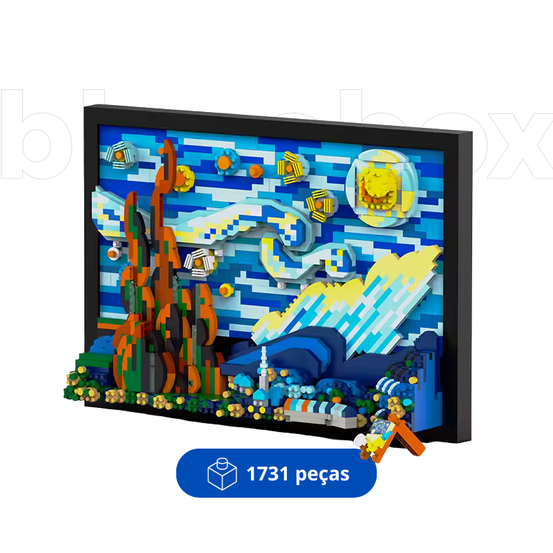 Noite Estrelada Van Gogh | 1731PCS