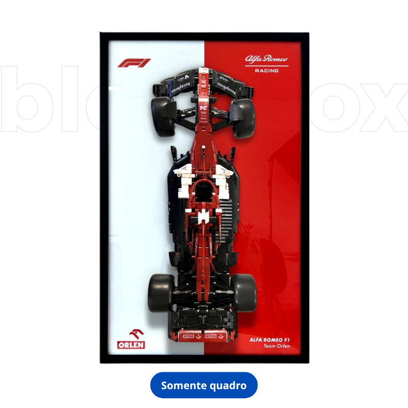 Quadro Fórmula 1 Alfa Romeo | 50x80cm