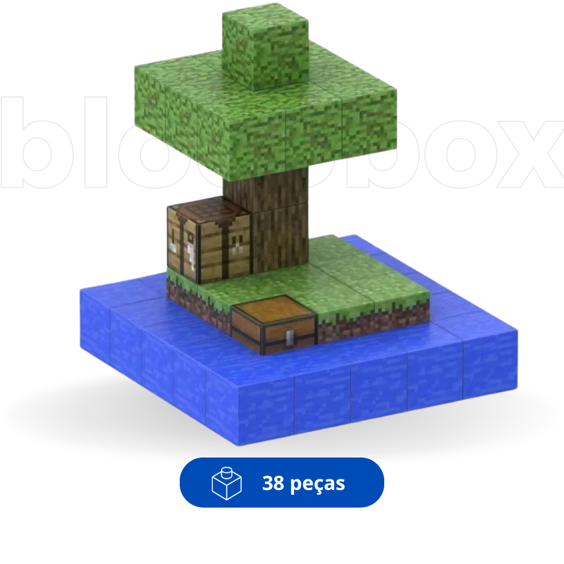 Ilha Central Minecraft | 38PCS