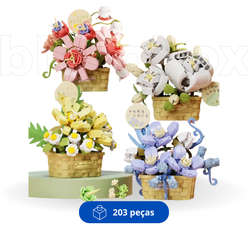 Vaso de Orquideas | 203PCS