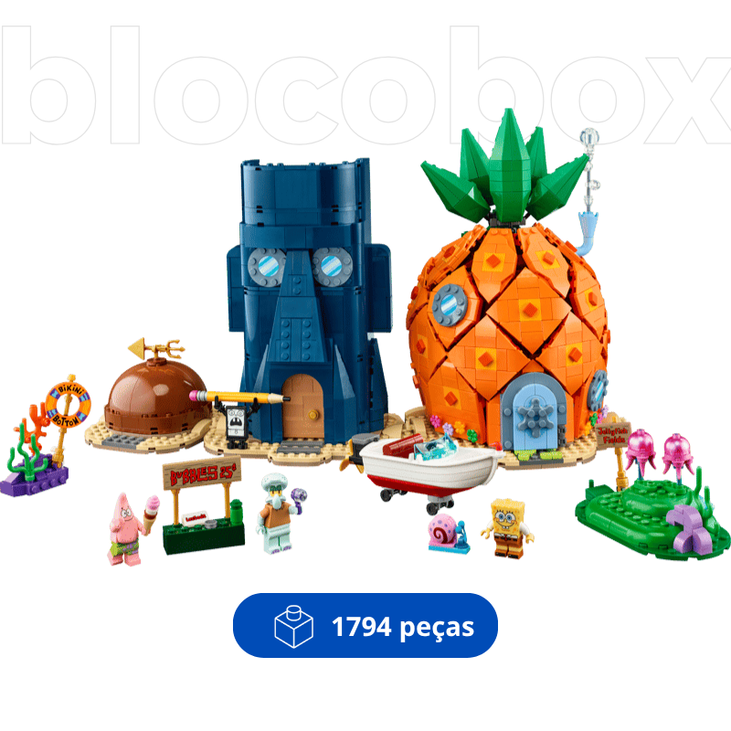 Bob Esponja - A Fenda do Biquíni | 1794PCS