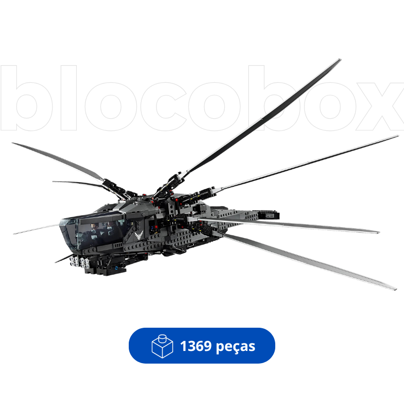 Atreides Ornitóptero Real - Duna | 1369PCS