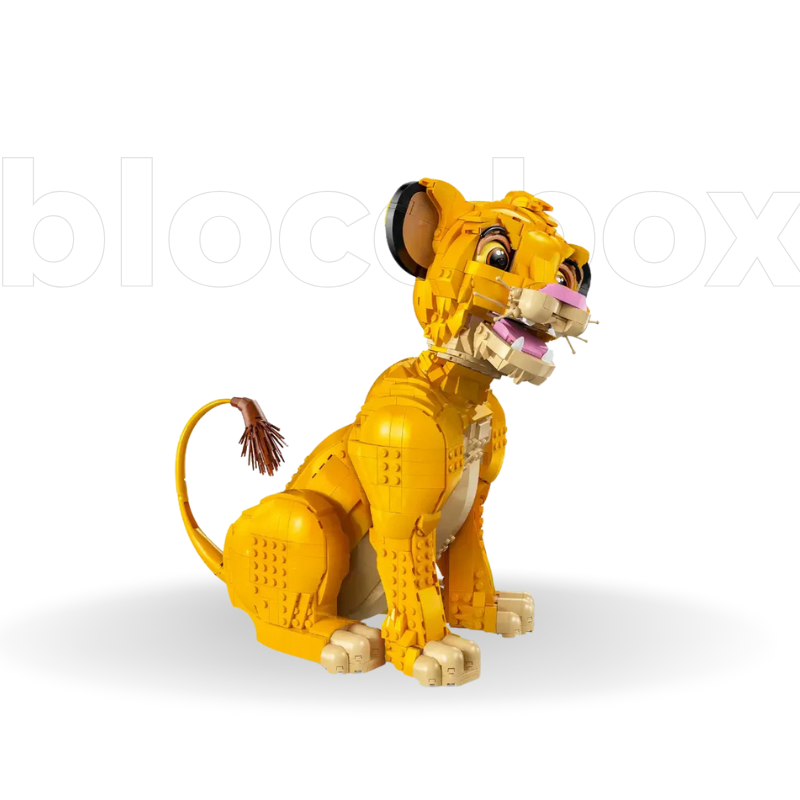 O jovem Simba - Rei Leão | 1445PCS