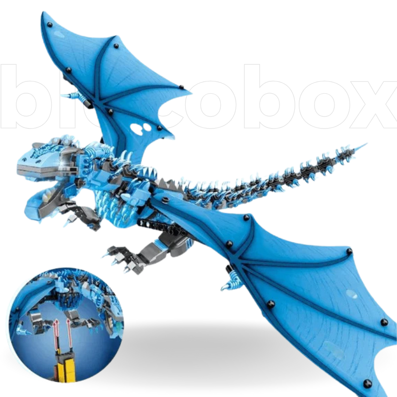 Dragão Viserion - Game of Thrones | 1186PCS