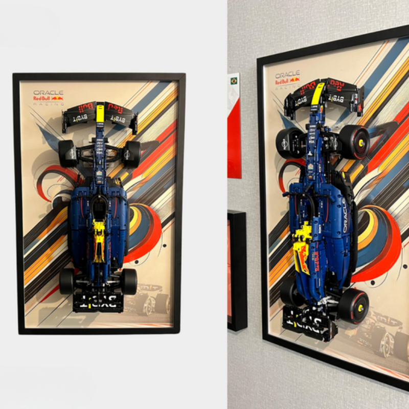 Quadro Fórmula 1 - Red Bull RB18 02 | 50x80cm