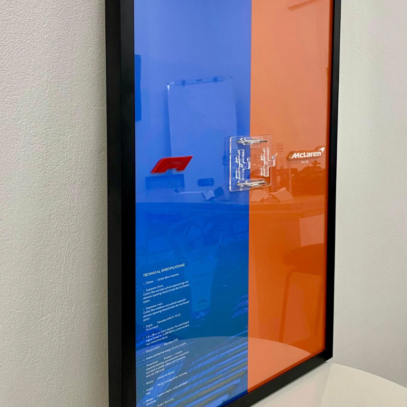 Quadro Fórmula 1 McLaren MCL35 - 3 | 50x80cm