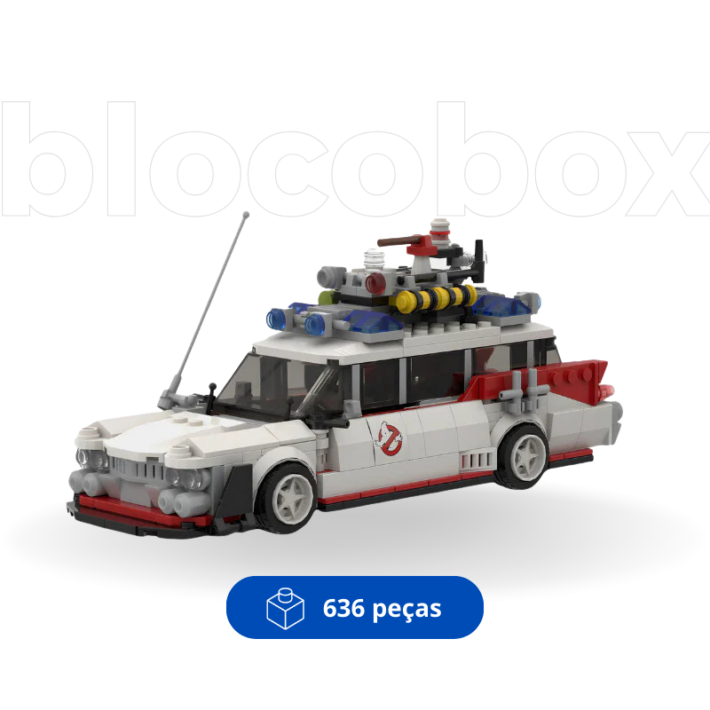 Mini Ghostbusters ECTO-1 | 636PCS