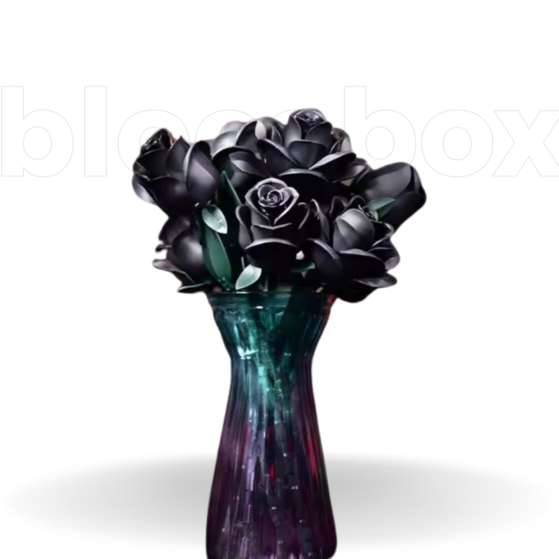 Buquê de Rosas Preta | 608PCS