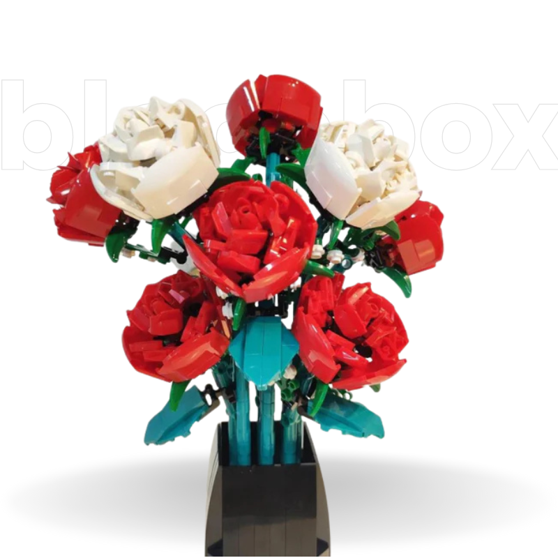 Vaso de Rosas | 818PCS