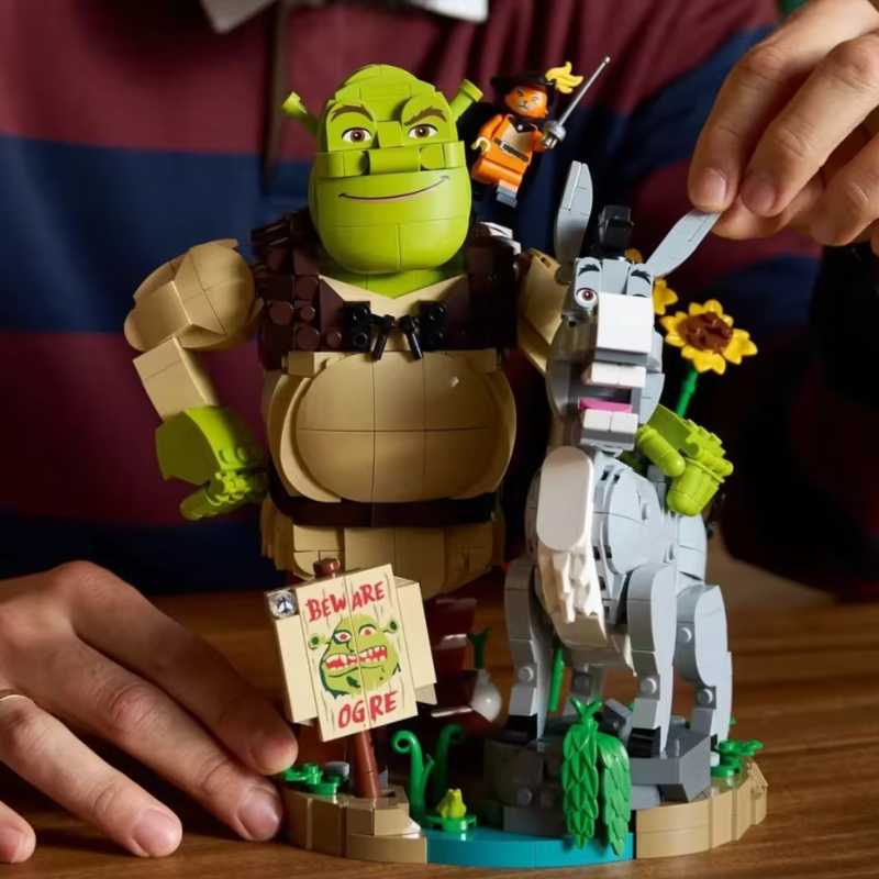 Shrek, Burro e Gato de Botas | 1403PCS