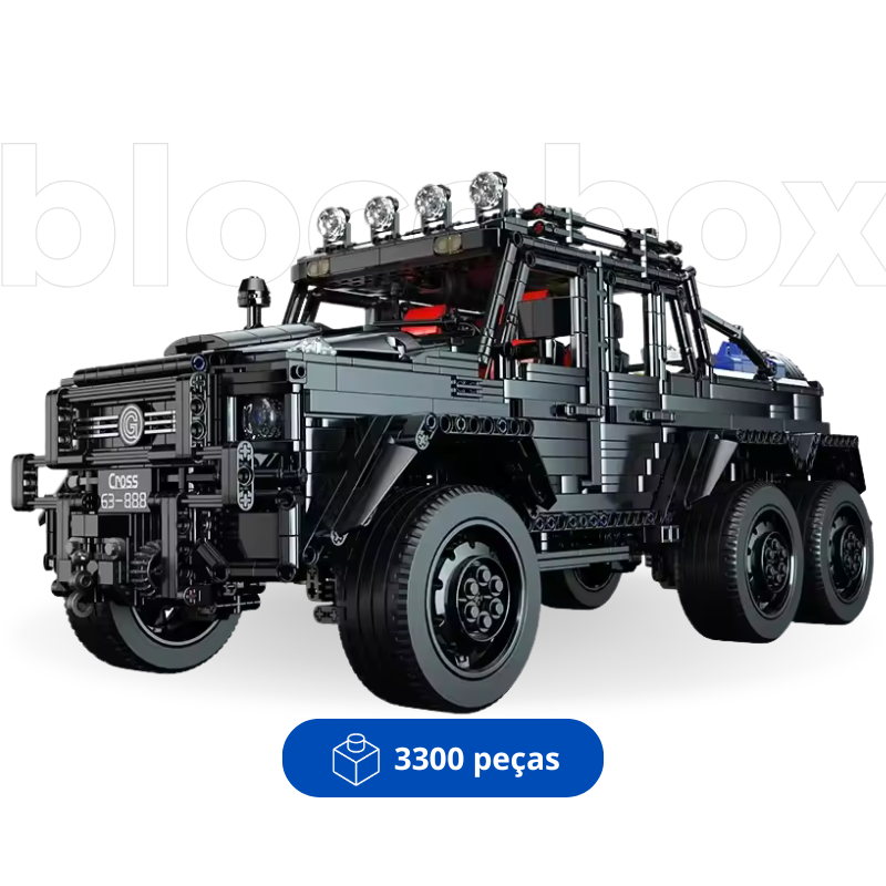 Black Pickup G63 6X6 | 3300PCS