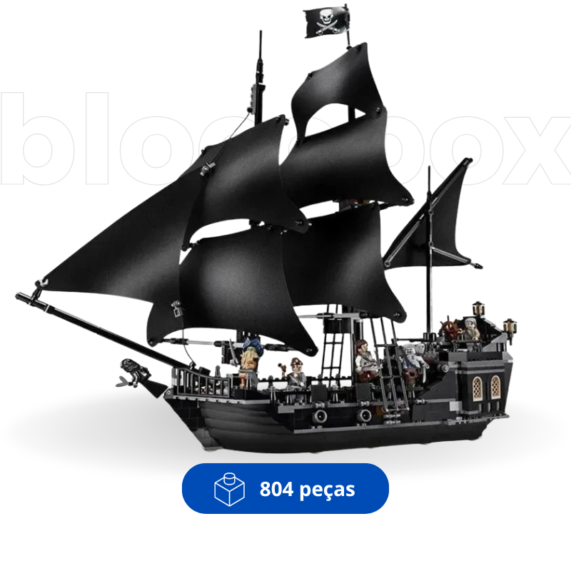 Navio Pérola Negra Piratas do Caribe | 804PCS