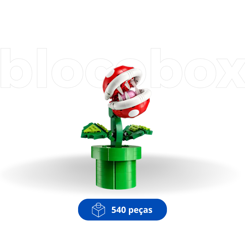 Super Mario - Planta Piranha | 540PCS