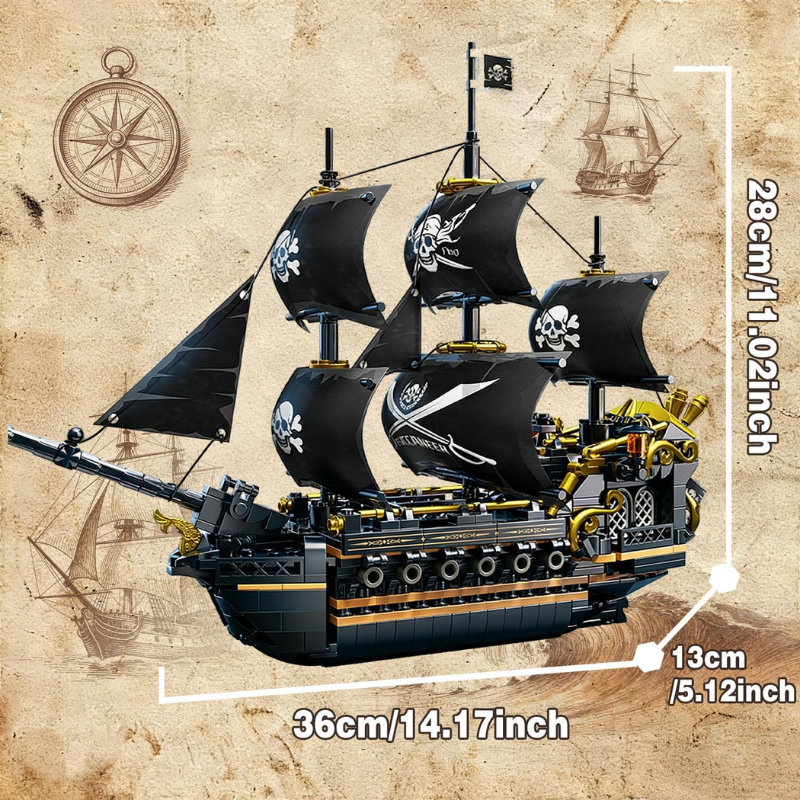 Navio Black Sails | 801PCS