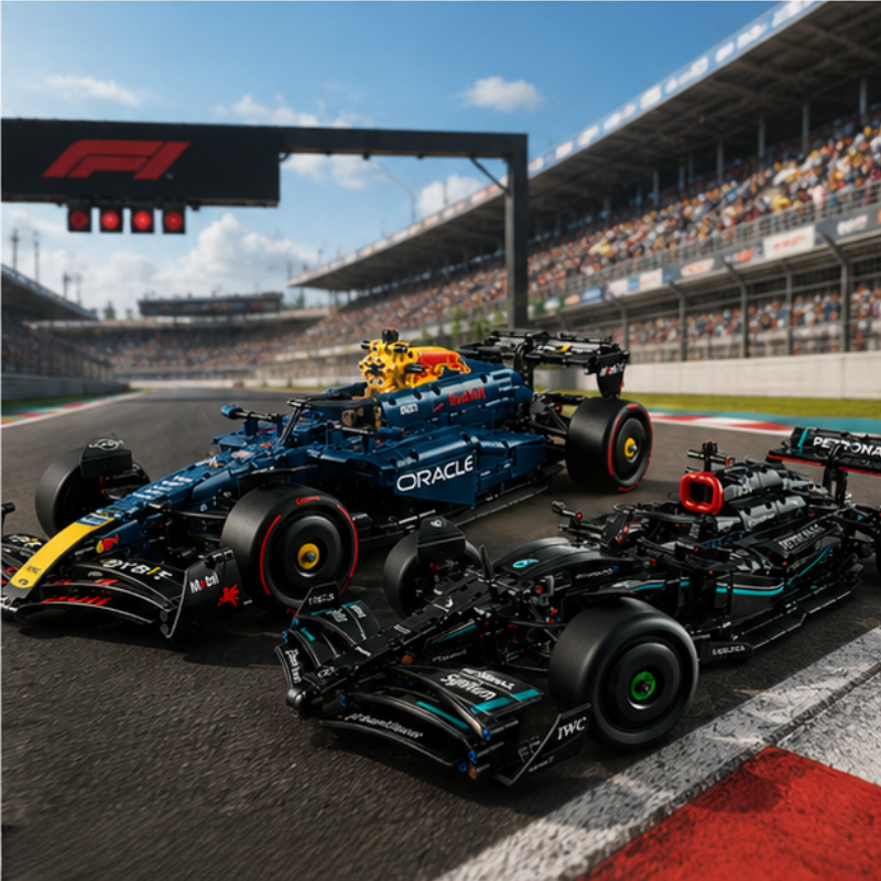 Fórmula 1 Mercedes W14 + Red Bull RB20 | COMBO