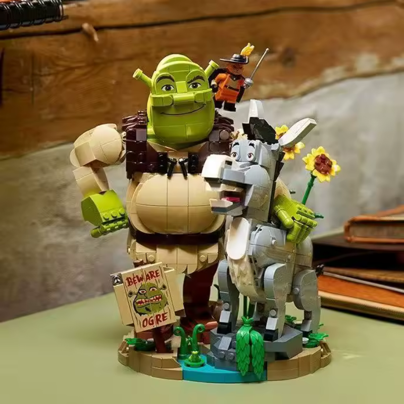 Shrek, Burro e Gato de Botas | 1403PCS