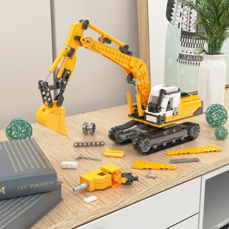Escavadeira Gigante | 724PCS
