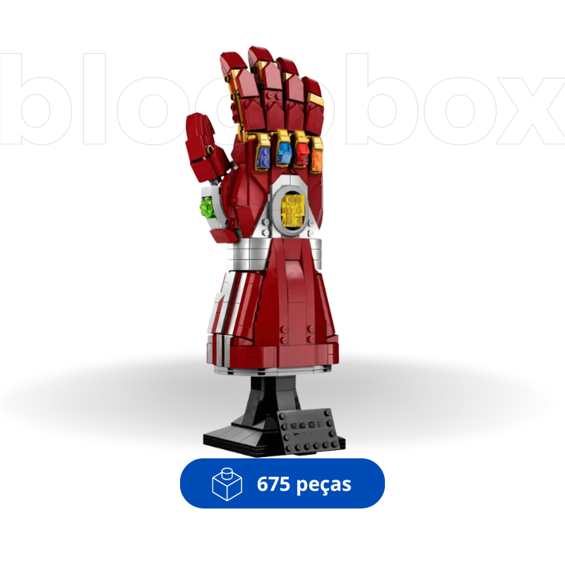 Manopla de Nanotecnologia - Homem de Ferro | 675PCS
