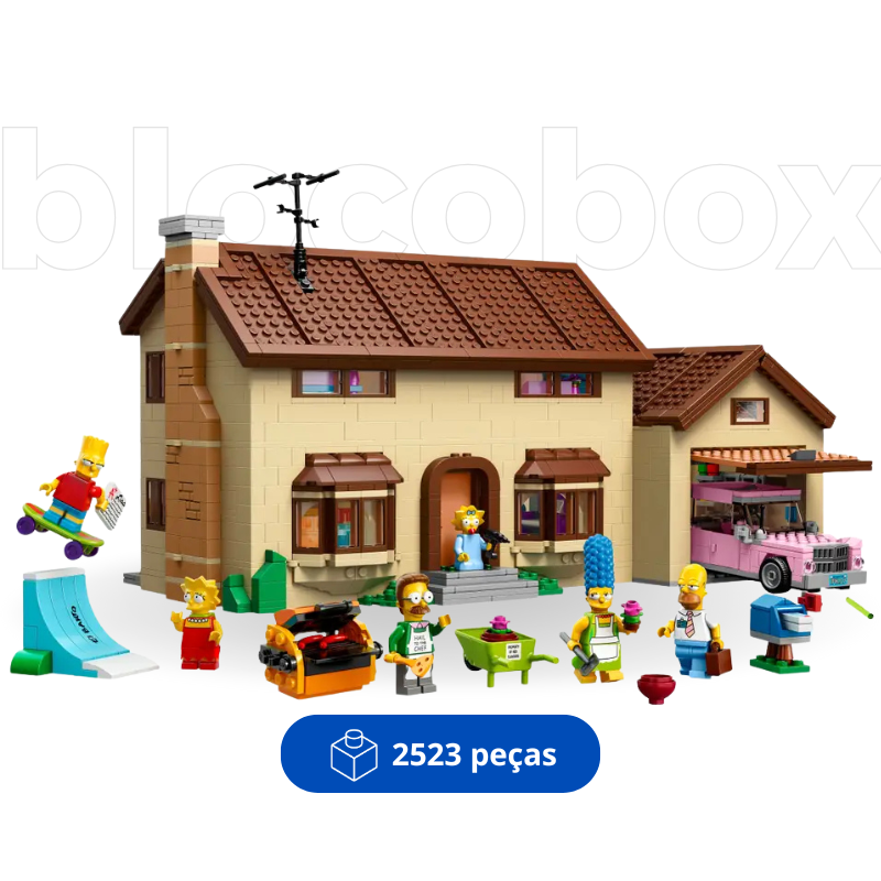 A Casa dos Simpsons | 2523PCS
