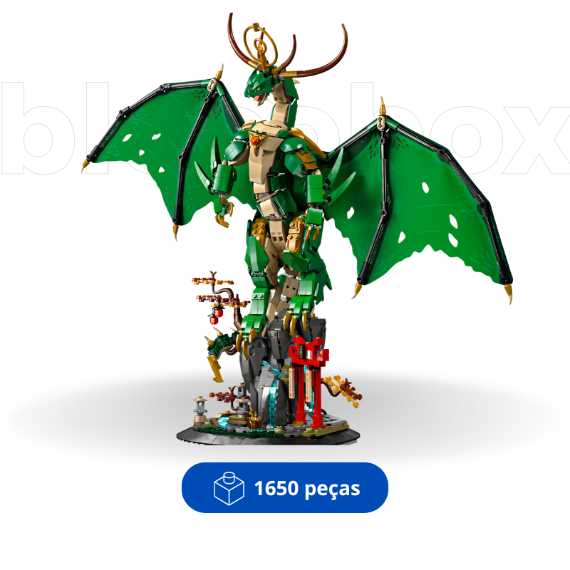 O Dragão Guardião | 1650PCS