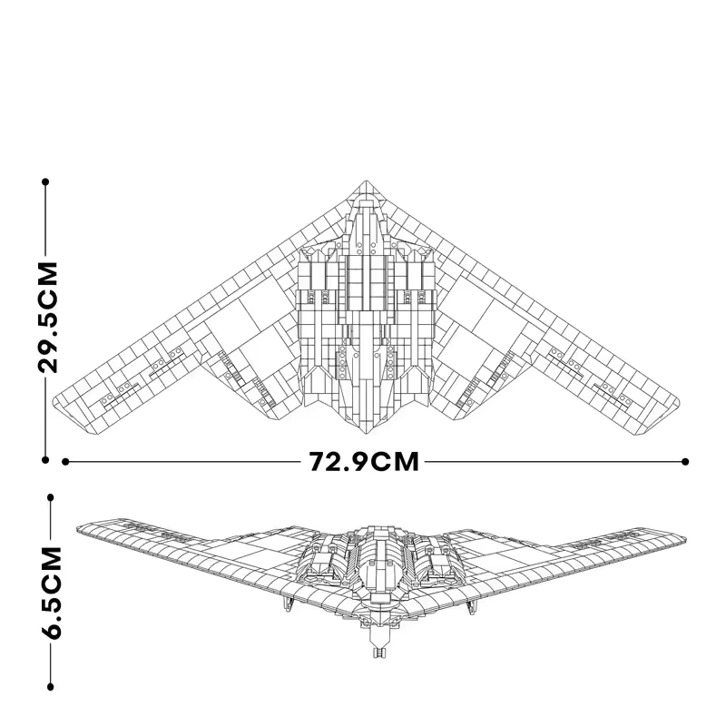 B-2 Spirit | 2063PCS