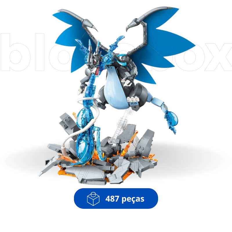 Mega Charizard X - Pokemon | 487PCS