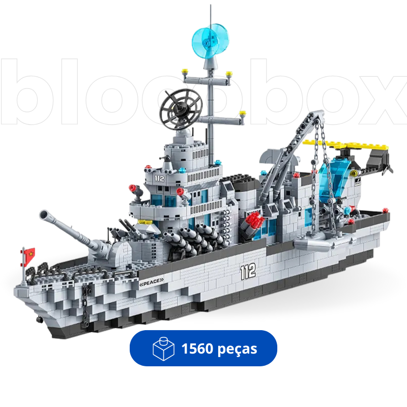 Navio de Guerra | 1560PCS