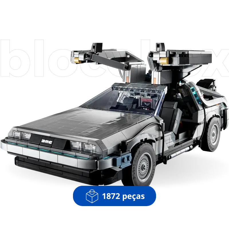 DMC DeLorean De Volta Para O Futuro | 1872 PCS