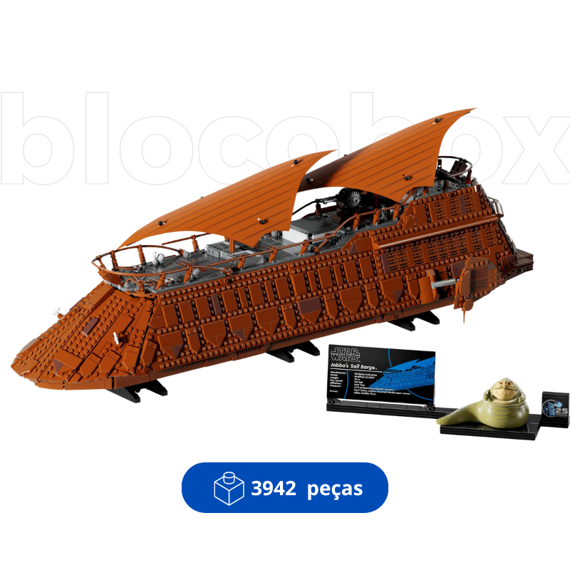 Barcaça à Vela de Jabba | 3942PCS