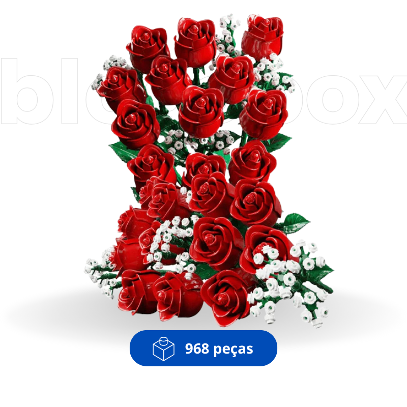 Buquê de Rosas | 968PCS