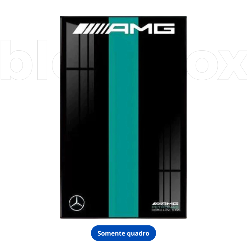 Quadro Fórmula 1 Mercedes AMG | 50x80cm