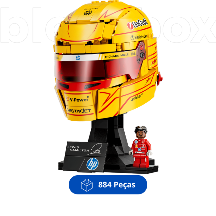 Capacete SF HP Lewis Hamilton | 884PCS