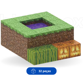 Campo de Abóbora Minecraft | 32PCS
