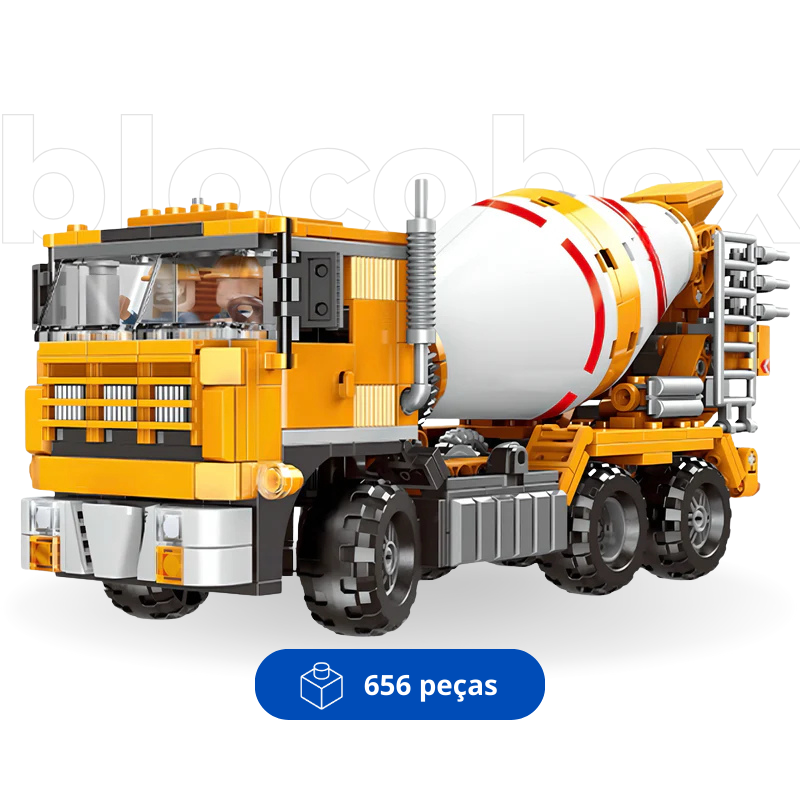 Caminhão Betoneira | 656PCS