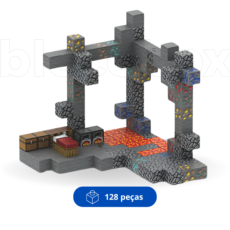 Antigas Ruinas Minecraft | 128PCS