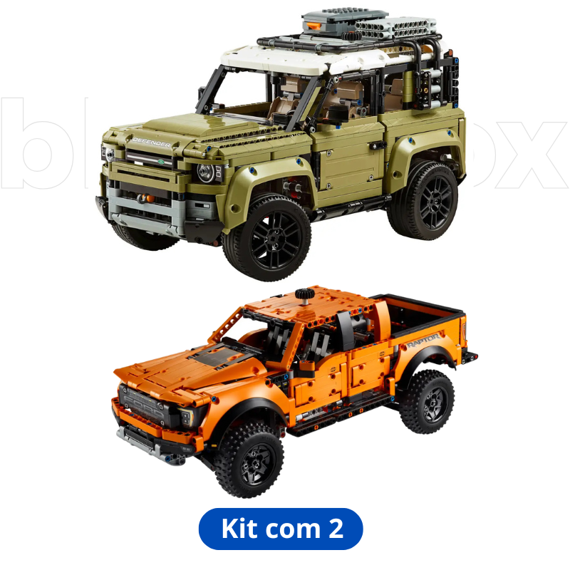 Compre Junto! Os Três Produtos Mais Vendidos 4x4 mais Vendidas (Land Rover Defender e Ford Raptor F-150)