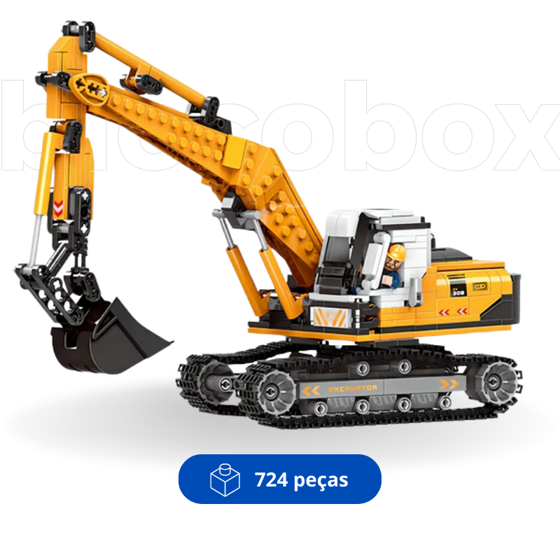 Escavadeira Gigante | 724PCS