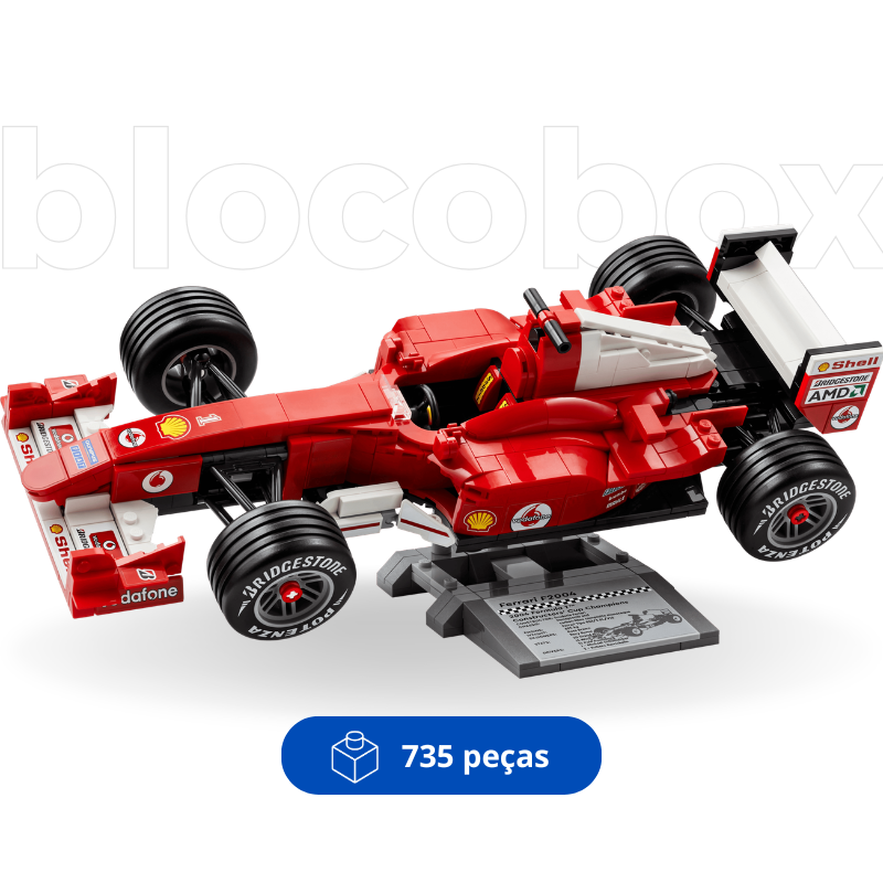 Fórmula 1 F2004 | 735PCS