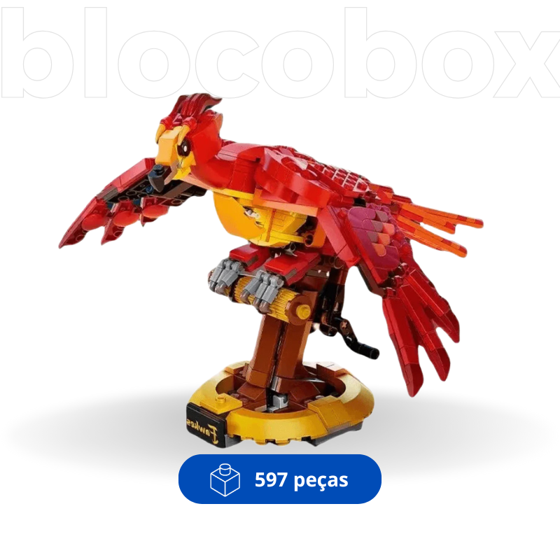 Fênix Fawkes - Harry Potter | 597PCS