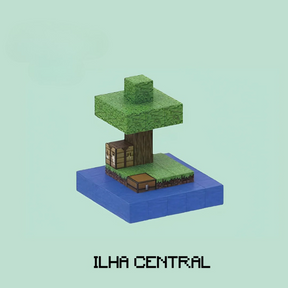 Ilha Central Minecraft | 38PCS