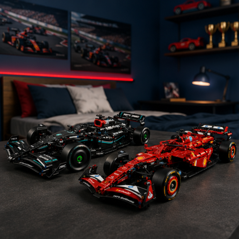 Fórmula 1 Ferrari SF-24 + Mercedes W14 | COMBO