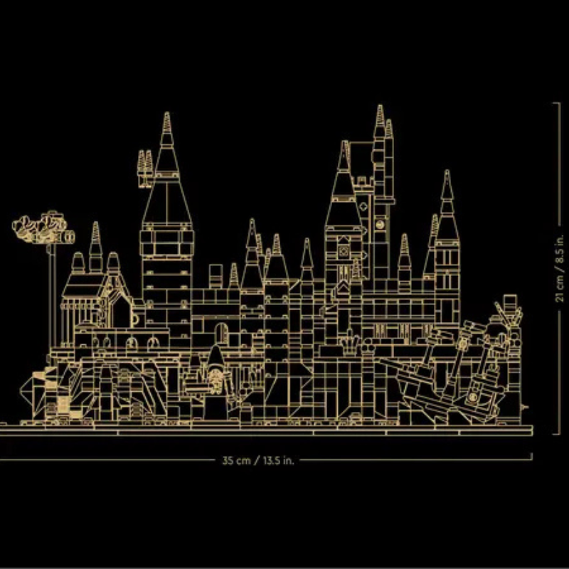Castelo e Terrenos de Hogwarts | 2660PCS