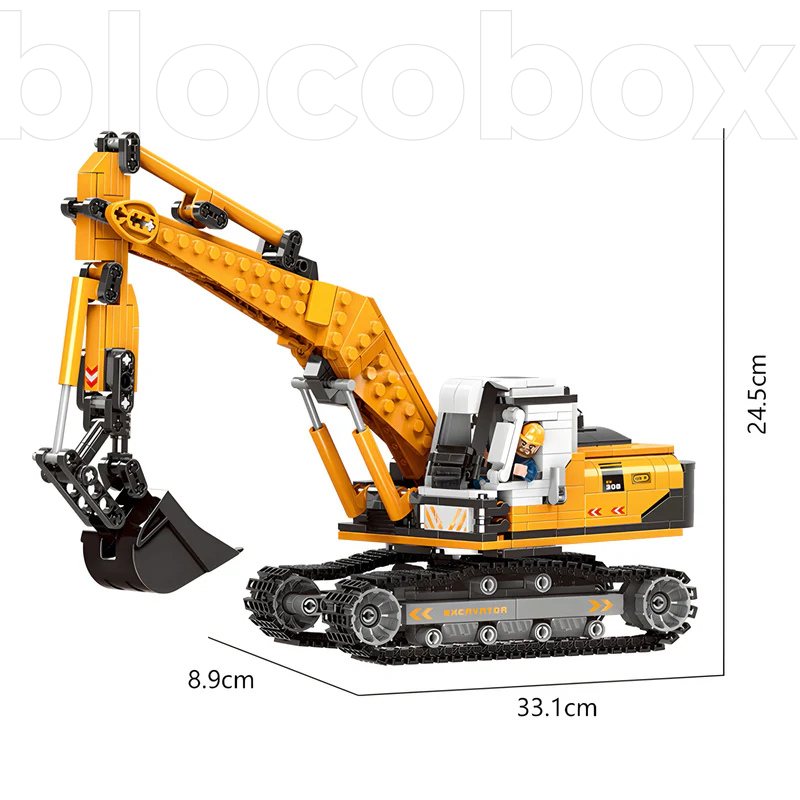Escavadeira Gigante | 724PCS