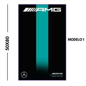 Quadro Fórmula 1 Mercedes AMG | 50x80cm