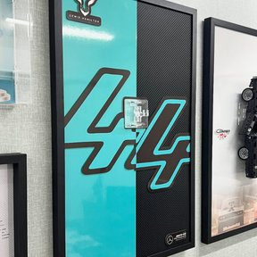 Quadro Fórmula 1 Mercedes W14 - 5