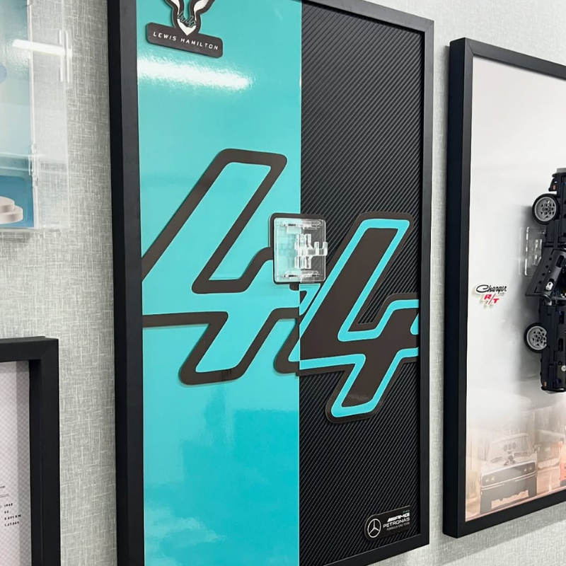 Quadro Fórmula 1 Mercedes W14 - 5